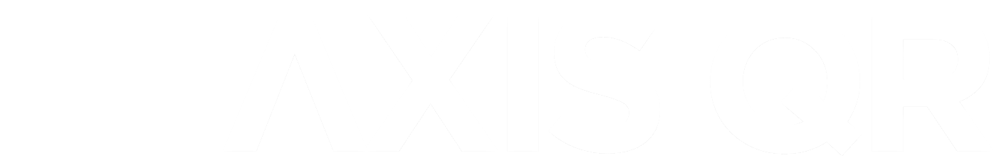 AXIS MENU white logo